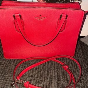 Kate Spade Cherry Red Satchel